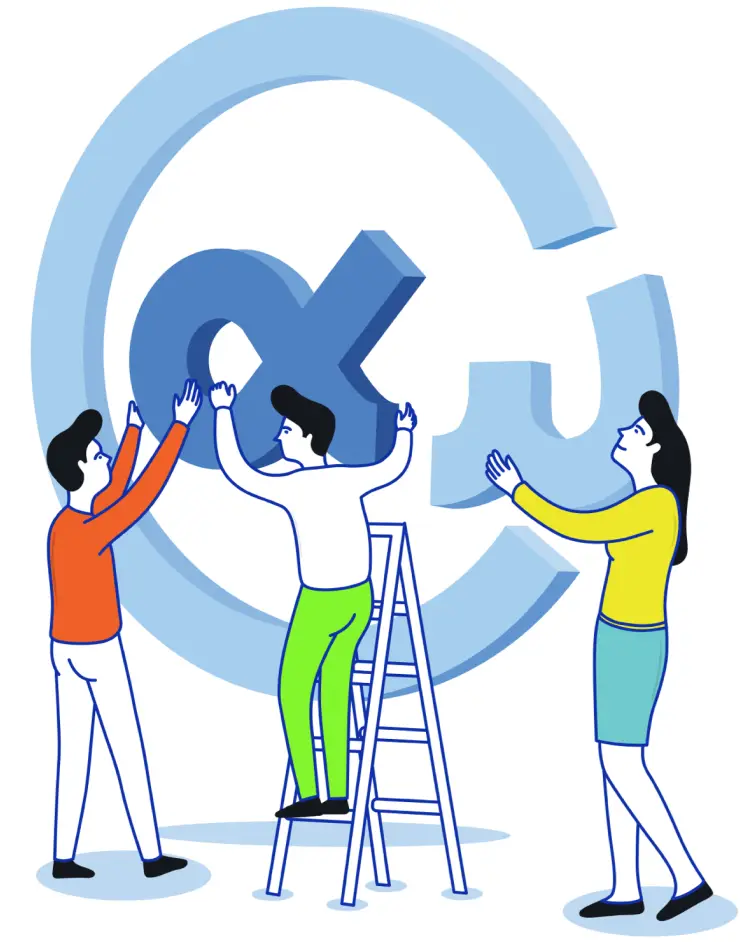 Our logo, Kaamwork
