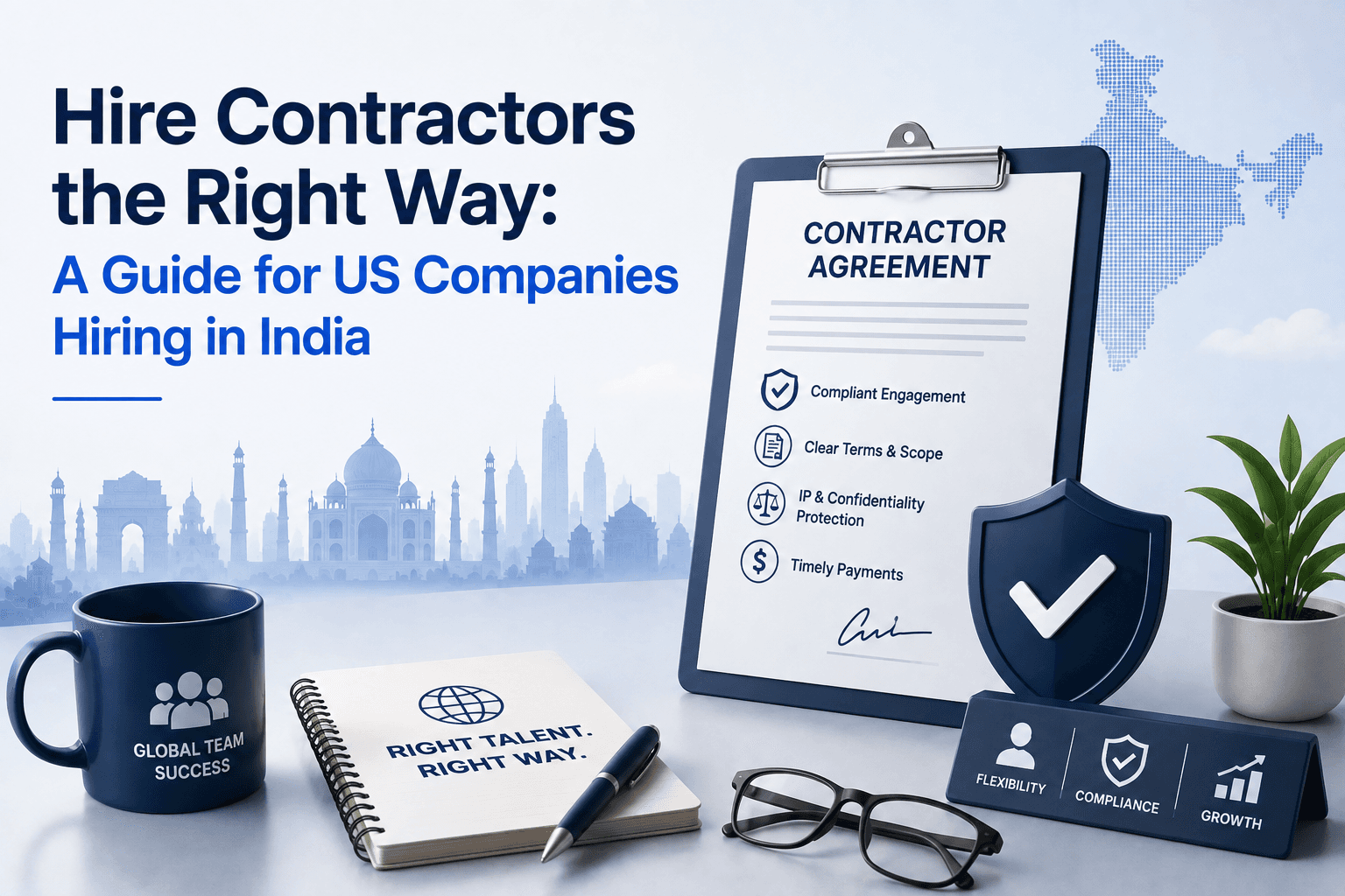 Hire Contractors the Right Way: A Guide for US Companies Hiring in India