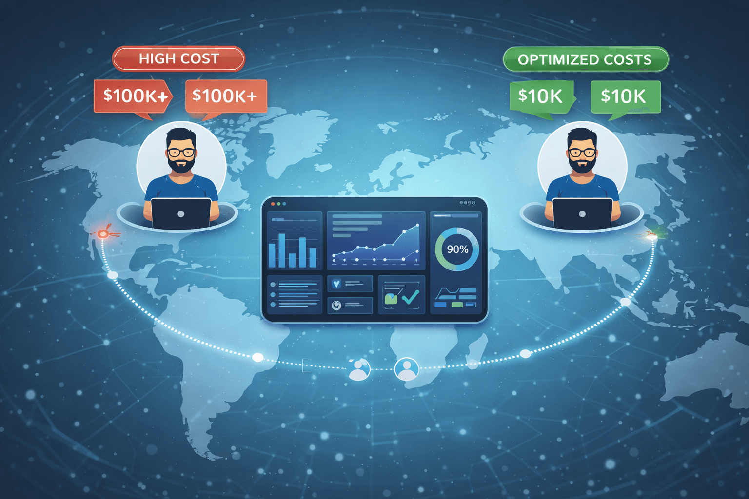 H-1B alternative for employers: hire the same talent at 90% less