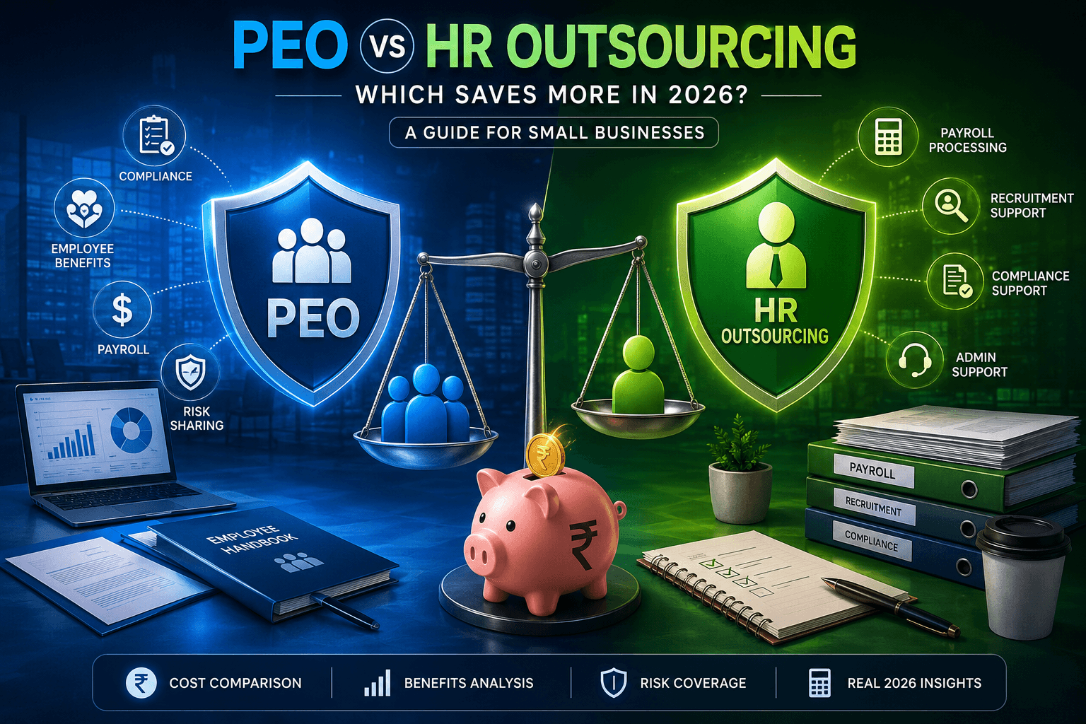 PEO vs HR Outsourcing for Small Business: Which Saves More in 2026? PEO vs HR Outsourcing for Small Business: Which Saves More in 2026?
