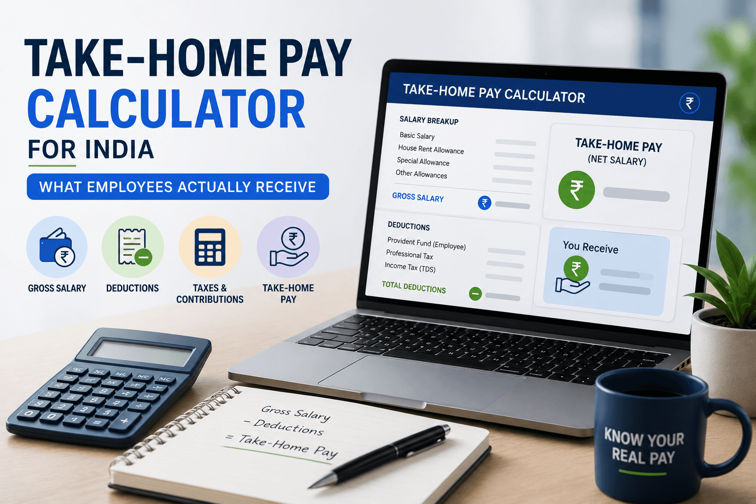 Take-Home Pay Calculator for India: What Employees Actually Receive Take-Home Pay Calculator for India: What Employees Actually Receive