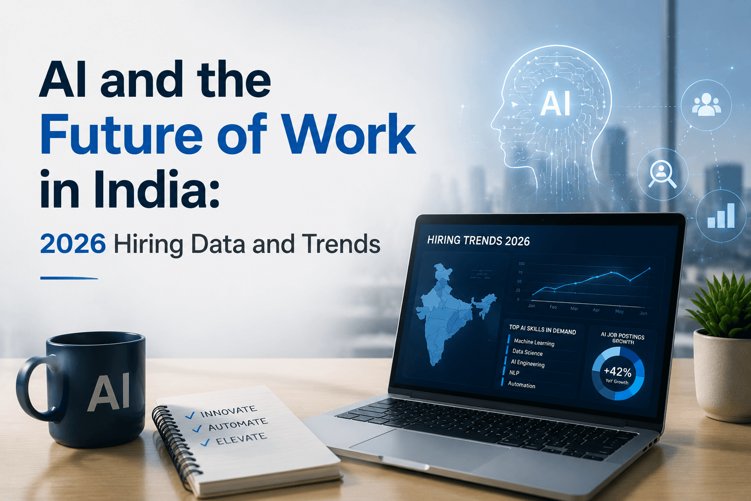 AI and the Future of Work in India: 2026 Hiring Data and Trends AI and the Future of Work in India: 2026 Hiring Data and Trends