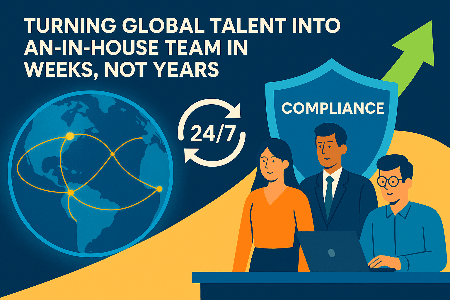 The modern approach to building offshore teams that deliver results The modern approach to building offshore teams that deliver results