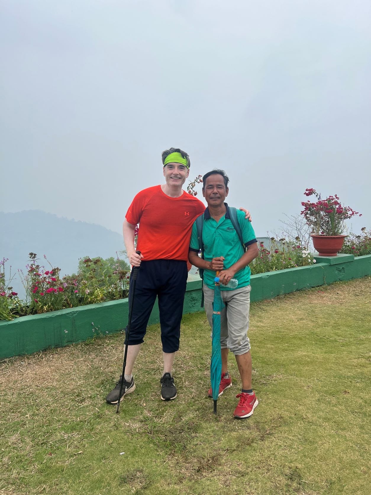 “Somewhere along the final stretch—aching legs, quiet resolve. The path no longer surprises, but still demands. The hike may be wrapping up, but the transformation it sparked is just getting started