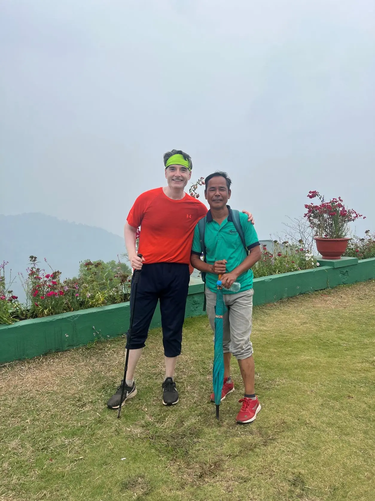 “Somewhere along the final stretch—aching legs, quiet resolve. The path no longer surprises, but still demands. The hike may be wrapping up, but the transformation it sparked is just getting started