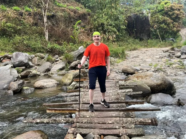 An entrepreneurial hike through the woods...
